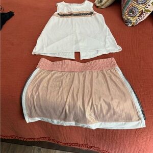 Lucky in Love Coral Skirt